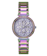 Laden Sie das Bild in den Galerie-Viewer, Guess Damen Uhr Armbanduhr LILY GW0528L4 Edelstahl Regenbogenfarben