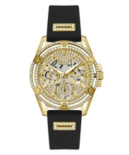 Laden Sie das Bild in den Galerie-Viewer, Guess Damen Uhr Armbanduhr QUEEN GW0536L3 Silikon