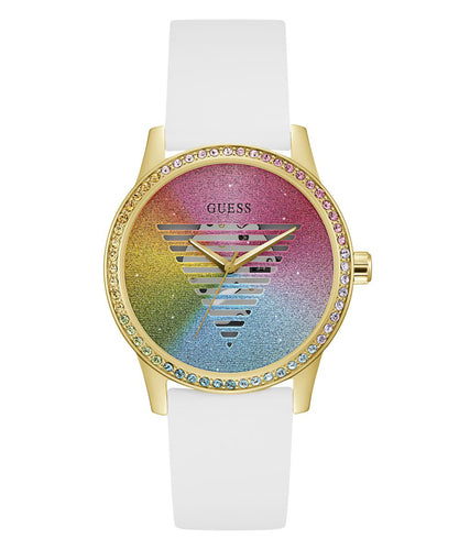 Guess Damen Uhr Armbanduhr UNITY GW0589L1 Silikon