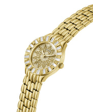 Laden Sie das Bild in den Galerie-Viewer, Guess Damen Uhr Armbanduhr FIREWORK GW0602L2 Edelstahl gold