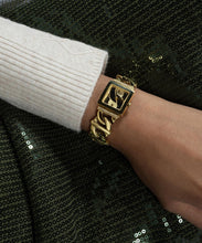 Laden Sie das Bild in den Galerie-Viewer, Guess Damen Uhr Armbanduhr RUNAWAY GW0603L2 Edelstahl gold