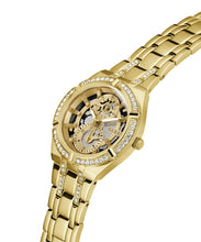 Laden Sie das Bild in den Galerie-Viewer, Guess Damen Uhr Armbanduhr ALLARA GW0604L2 Edelstahl gold