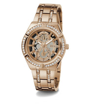 Laden Sie das Bild in den Galerie-Viewer, Guess Damen Uhr Armbanduhr ALLARA GW0604L3 Edelstahl Rosé