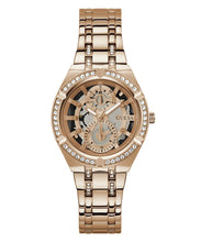 Laden Sie das Bild in den Galerie-Viewer, Guess Damen Uhr Armbanduhr ALLARA GW0604L3 Edelstahl Rosé
