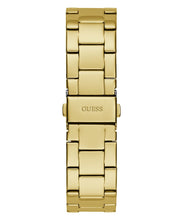 Laden Sie das Bild in den Galerie-Viewer, Guess Damen Uhr Armbanduhr CUBED GW0606L2 Edelstahl gold