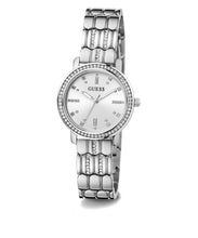 Laden Sie das Bild in den Galerie-Viewer, Guess Damen Uhr Armbanduhr HAYLEY GW0612L1 Edelstahl silber
