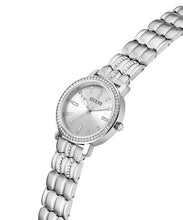 Laden Sie das Bild in den Galerie-Viewer, Guess Damen Uhr Armbanduhr HAYLEY GW0612L1 Edelstahl silber