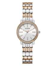Laden Sie das Bild in den Galerie-Viewer, Guess Damen Uhr Armbanduhr HAYLEY GW0612L3 Edelstahl bicolor