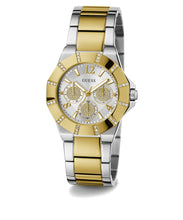 Laden Sie das Bild in den Galerie-Viewer, Guess Damen Uhr Armbanduhr Multifunktion SUNRAY GW0616L2 Edelstahl