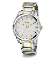 Laden Sie das Bild in den Galerie-Viewer, Guess Herren Uhr Armbanduhr DEX GW0626G4 Edelstahl bicolor