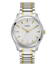 Laden Sie das Bild in den Galerie-Viewer, Guess Herren Uhr Armbanduhr DEX GW0626G4 Edelstahl bicolor