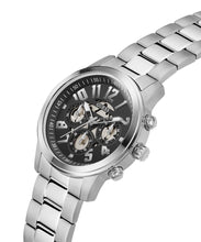 Laden Sie das Bild in den Galerie-Viewer, Guess Herren Uhr Armbanduhr Multifunktion PARKER GW0627G1 Edelstahl silber
