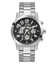 Laden Sie das Bild in den Galerie-Viewer, Guess Herren Uhr Armbanduhr Multifunktion PARKER GW0627G1 Edelstahl silber
