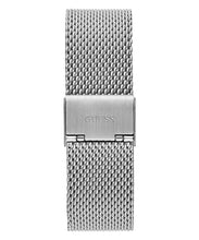 Laden Sie das Bild in den Galerie-Viewer, Guess Herren Uhr Armbanduhr CRESCENT GW0629G1 Edelstahl silber