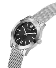 Laden Sie das Bild in den Galerie-Viewer, Guess Herren Uhr Armbanduhr CRESCENT GW0629G1 Edelstahl silber