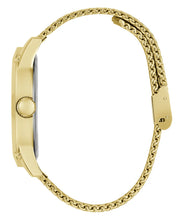 Laden Sie das Bild in den Galerie-Viewer, Guess Herren Uhr Armbanduhr CRESCENT GW0629G2 Edelstahl gold