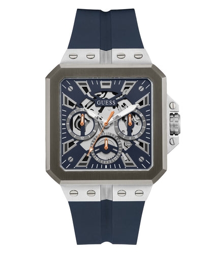 Guess Herren Uhr Armbanduhr LEO GW0637G1 Silicon