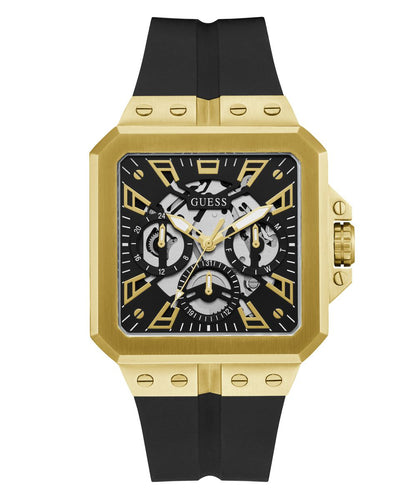 Guess Herren Uhr Armbanduhr LEO GW0637G2 Silicon