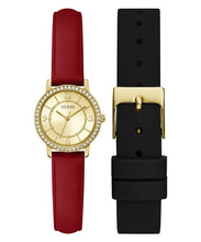 Laden Sie das Bild in den Galerie-Viewer, Guess Damen Uhr Armbanduhr MELODY GW0643L2 Leder Silikon