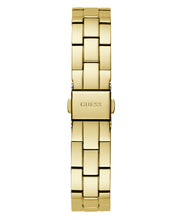Laden Sie das Bild in den Galerie-Viewer, Guess Damen Uhr Armbanduhr THREE OF HEARTS GW0657L2 Edelstahl gold