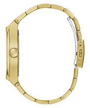 Laden Sie das Bild in den Galerie-Viewer, Guess Herren Uhr Armbanduhr ESCAPE GW0661G2 Edelstahl gold