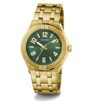 Laden Sie das Bild in den Galerie-Viewer, Guess Herren Uhr Armbanduhr ESCAPE GW0661G2 Edelstahl gold