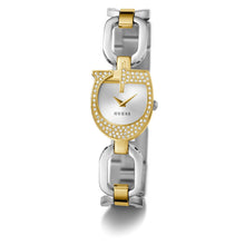 Laden Sie das Bild in den Galerie-Viewer, Guess Damen Uhr Armbanduhr GB GIA GW0683L6 Edelstahl Bicolor