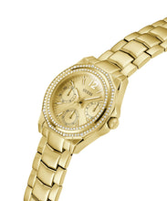 Laden Sie das Bild in den Galerie-Viewer, Guess Damen Uhr Armbanduhr RITZY GW0685L2 Edelstahl gold