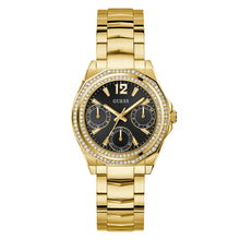 Laden Sie das Bild in den Galerie-Viewer, Guess Damen Uhr Armbanduhr RITZY GW0685L4 Edelstahl gold