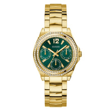 Laden Sie das Bild in den Galerie-Viewer, Guess Damen Uhr Armbanduhr RITZY GW0685L5 Edelstahl gold
