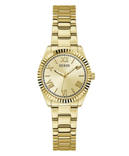 Laden Sie das Bild in den Galerie-Viewer, Guess Damen Uhr Armbanduhr MINI LUNA GW0687L2 Edelstahl gold