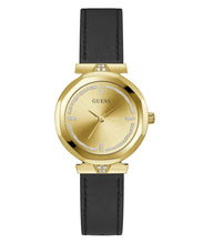 Laden Sie das Bild in den Galerie-Viewer, Guess Damen Uhr Armbanduhr RUMOUR GW0689L2 Leder