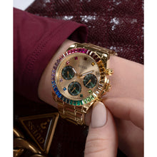 Laden Sie das Bild in den Galerie-Viewer, Guess Damen Uhr Armbanduhr HALO GW0690L4 Edelstahl