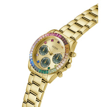 Laden Sie das Bild in den Galerie-Viewer, Guess Damen Uhr Armbanduhr HALO GW0690L4 Edelstahl