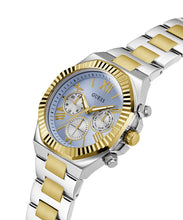 Laden Sie das Bild in den Galerie-Viewer, Guess Herren Uhr Armbanduhr EQUITY GW0703G3 Edelstahl bicolor