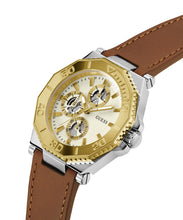 Laden Sie das Bild in den Galerie-Viewer, Guess Herren Uhr Armbanduhr PRIME GW0704G1 Leder