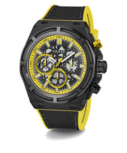 Laden Sie das Bild in den Galerie-Viewer, Guess Herren Uhr Armbanduhr MASTERPIECE GW0713G2 Nylon/Silikon