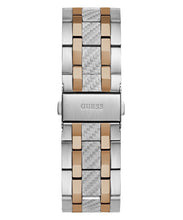 Laden Sie das Bild in den Galerie-Viewer, Guess Herren Uhr Armbanduhr RESISTANCE GW0714G3 Edelstahl bicolor