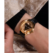 Laden Sie das Bild in den Galerie-Viewer, Guess Damen Uhr Armbanduhr TRI PLAQUE GW0744L2 Leder