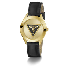 Laden Sie das Bild in den Galerie-Viewer, Guess Damen Uhr Armbanduhr TRI PLAQUE GW0744L2 Leder