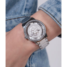 Laden Sie das Bild in den Galerie-Viewer, Guess Damen Uhr Armbanduhr PETAL GW0747L1 Edelstahl