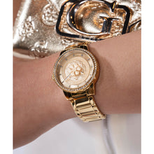 Laden Sie das Bild in den Galerie-Viewer, Guess Damen Uhr Armbanduhr PETAL GW0747L2 Edelstahl