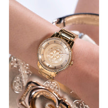 Laden Sie das Bild in den Galerie-Viewer, Guess Damen Uhr Armbanduhr PETAL GW0747L2 Edelstahl