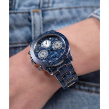 Laden Sie das Bild in den Galerie-Viewer, Guess Damen Uhr Armbanduhr INDIGO GW0750L1 Edelstahl
