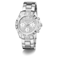 Laden Sie das Bild in den Galerie-Viewer, Guess Damen Uhr Armbanduhr MAJESTY GW0771L1 Edelstahl