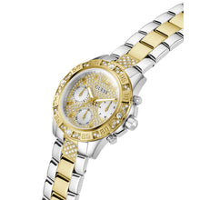 Laden Sie das Bild in den Galerie-Viewer, Guess Damen Uhr Armbanduhr MAJESTY GW0771L3 Edelstahl