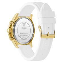 Laden Sie das Bild in den Galerie-Viewer, Guess Damen Uhr Armbanduhr MAJESTY GW0772L3 Silikon