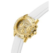 Laden Sie das Bild in den Galerie-Viewer, Guess Damen Uhr Armbanduhr MAJESTY GW0772L3 Silikon