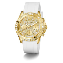 Laden Sie das Bild in den Galerie-Viewer, Guess Damen Uhr Armbanduhr MAJESTY GW0772L3 Silikon