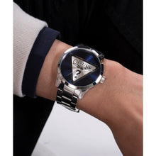 Laden Sie das Bild in den Galerie-Viewer, Guess Herren Uhr Armbanduhr BADGE GW0782G3 Edelstahl